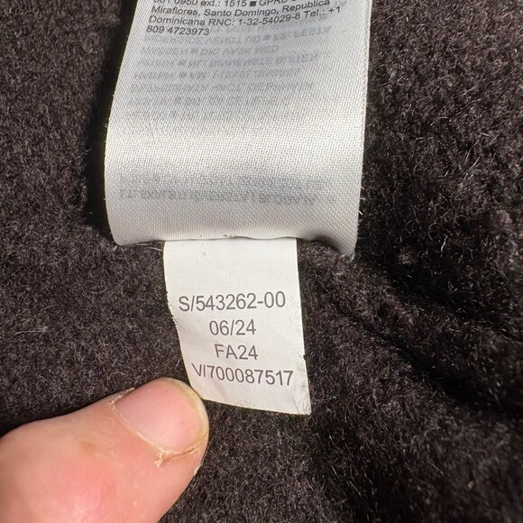 Banana Republic Brushed Cashmere Mock-Neck Sweater in Chocolate Brown - Picture 8 of 8